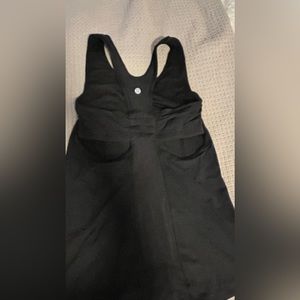 Lululemon - S - black tank - built-in bra. EUC.